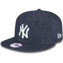 sapkak-lapos-sotetkek-snapback-gyereknek-9fifty-essential-denim-new-york-yankees-mlb-new-era